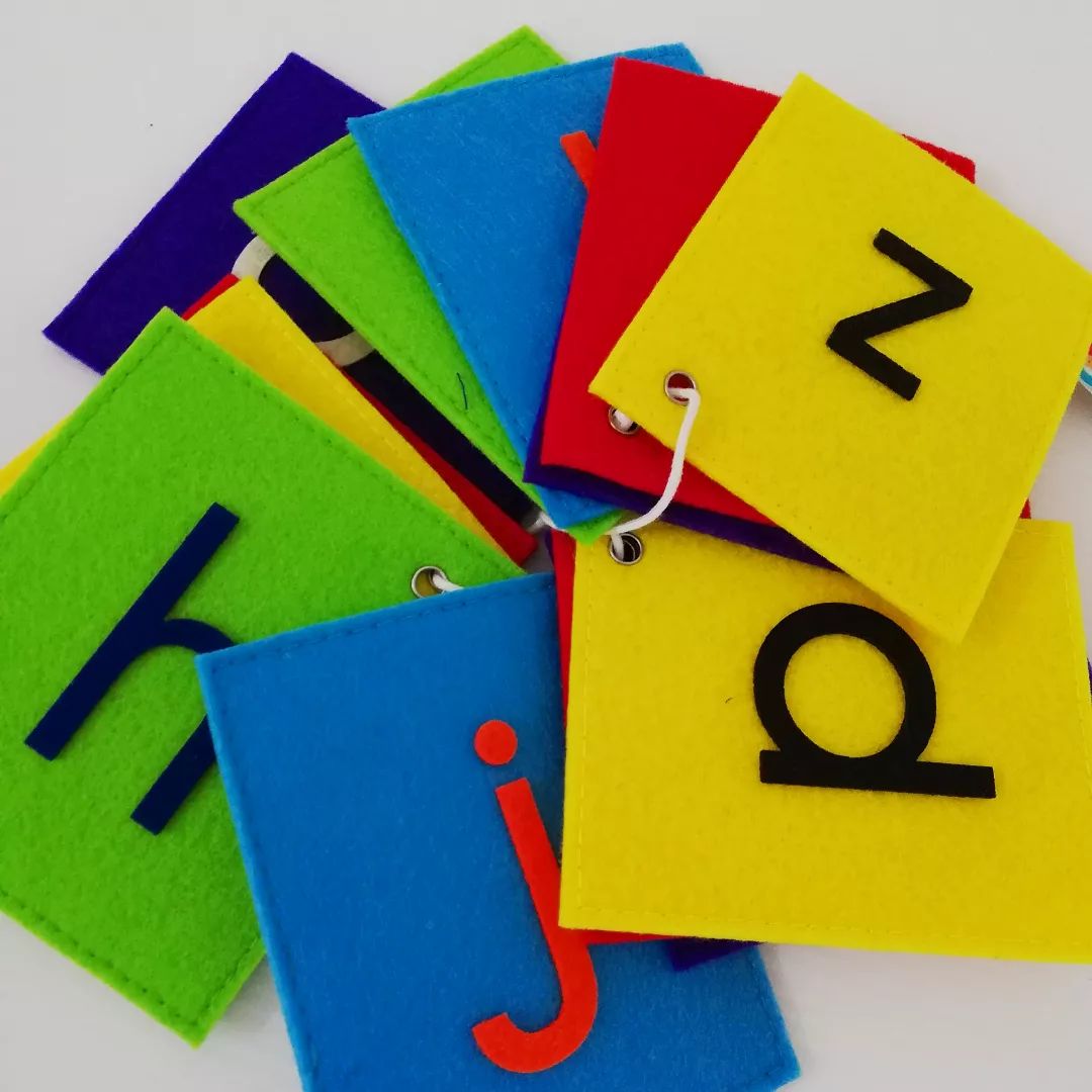 Abc flash felt for your young ones to learn abc